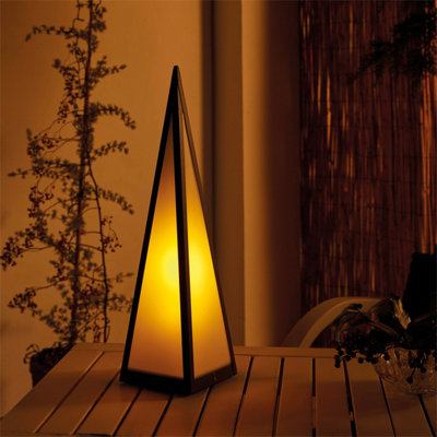 45 cm Battery Powered LED Outdoor Lantern - Image 7