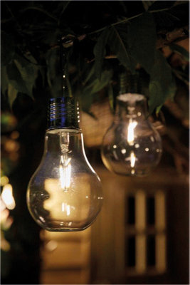 Luxform Solar Filament Glass Bulb from B&Q