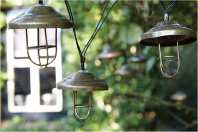 Luxform Lanzarote Solar Stringlight from B&Q