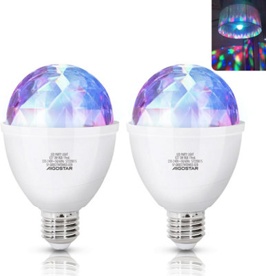 Aigostar 3W Rgb Disco BulbLed E27 Bulb Disco Lights For Kids from B&Q