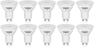 Aigostar 8W Gu10 Led Bulbs 4000K 10 Pack from B&Q