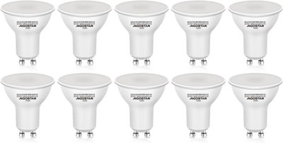 Aigostar 8W Gu10 Led Bulbs 6500K 10 Pack from B&Q