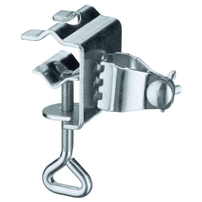 Geezy Table Balcony Umbrella Holder Clamp Garden Parasol Decking Holding Bracket Stand from B&Q