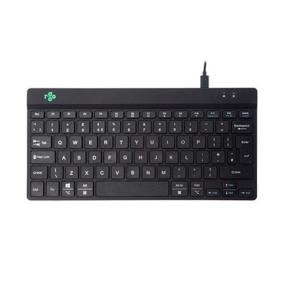 B&Q -  R-Go Tools Compact Break KeyboardQwerty (Uk Layout)Featuring Break IndicatorErgonomic Flat DesignWired Usb-C/usb-A