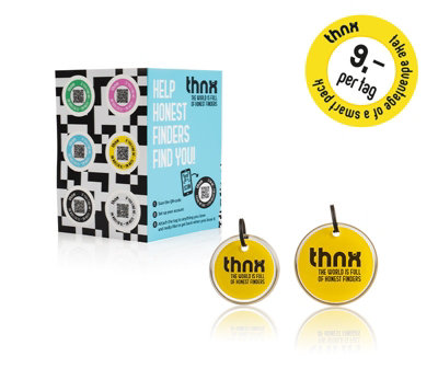 Thnx Smart PackYellow (1 X S Tag1 X M Tag1 X Sticker Sheet) from B&Q