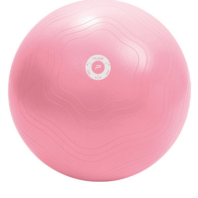 Pure2Improve Yogaball Antiburst - 65cm - Pink - Image 7