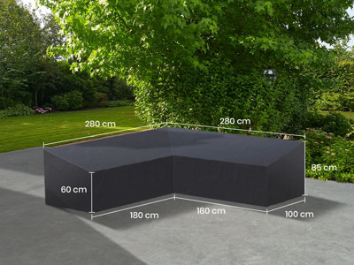 Norfolk Leisure Life Cover 08Lounge L-Shape L280Cm X W280Cm X H85/60Cm from B&Q