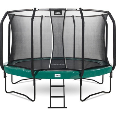 14Ft Salta Green First Class Trampoline With Encloure from B&Q