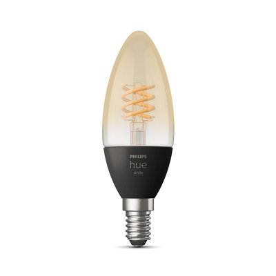 Philips Hue Ses Led Cool White & Warm White Candle Non-Dimmable Light Bulb from B&Q