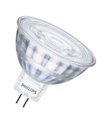 Philips 12V 4.4W Mr16 Gu5.3 4000K 36 Degrees Led LampCool White from B&Q