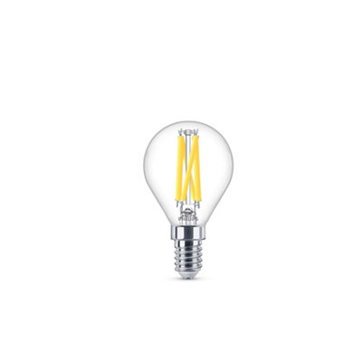 Philips LED Candle Lamp E14 3.4W Warm White Clear - Image 4