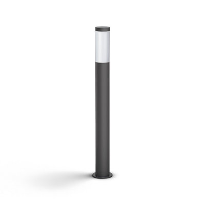 Philips Led Utrecht Outdoor Post Light Anthracite 1X20W from B&Q