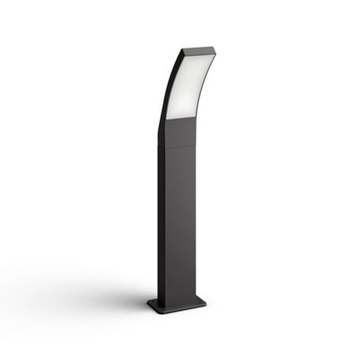 B&Q -  Led Splay Pedestal Light Anthracite 12W 27K