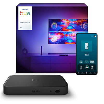 - Philips Hue Play Hdmi Sync Box 8 KLed Lighting Control And With Adjustable IntensityRemote Lights Connect Up To 4 Devices At - Image 6