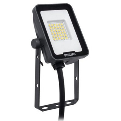 Philips 108269667 Ledinaire Compact Led Floodlight 10W 4000K Ip65 from B&Q