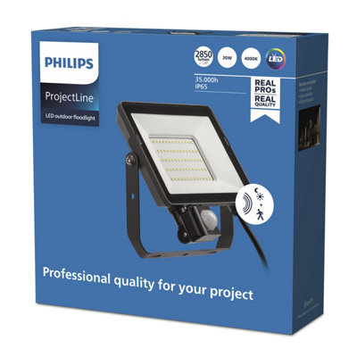 Philips Projectline Led Floodlight With Sensor [30 Watts - 4000K Cool White Light] For Outdoor Commercial Lighting - Image 4