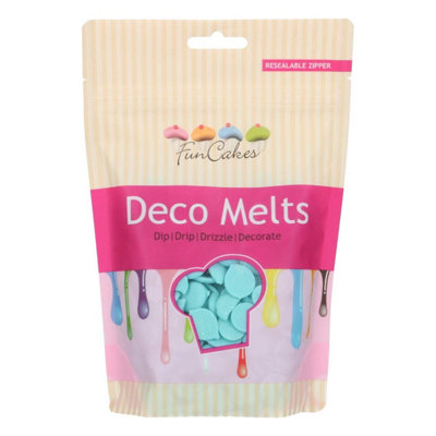 LarryRoo Funcakes Deco Melts Light Blue250 GFc43060 from B&Q