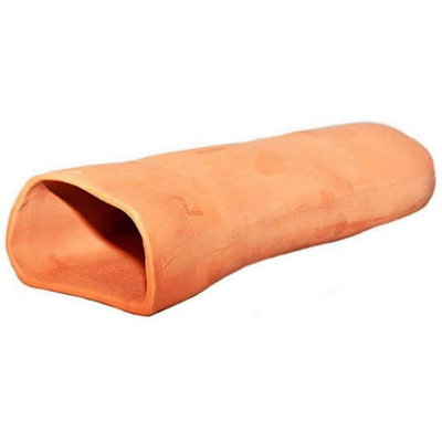 B&Q -  Ceramic Nature Xxl Cave  22Cm  Red Aquarium Décor