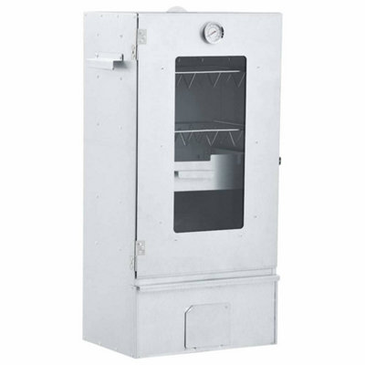 Walplus Bbq Oven Smoker With 1Kg Wood Chips 44.5X29X83 Cm from B&Q