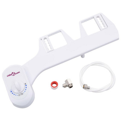 Walplus Bidet Toilet Seat Attachment Single Nozzle