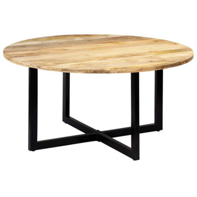 B&Q -  Dining Table 150X73 Cm Solid Mango Wood