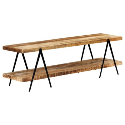 Vidaxl Tv Cabinet 160X40X50 Cm Solid Mango Wood from B&Q