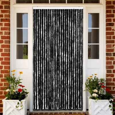 B&Q -  Insect Curtain Anthracite 100X220 Cm Chenille