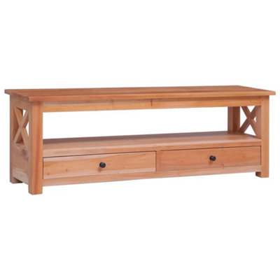 Vidaxl Tv Cabinet 120X30X40 Cm Solid Mahogany Wood from B&Q