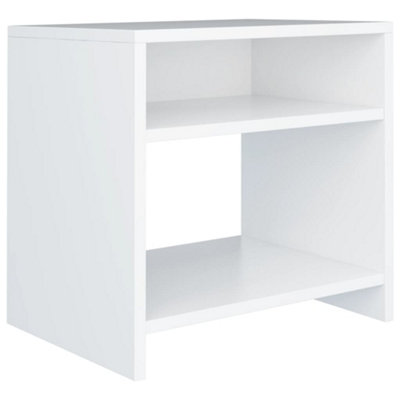 Vidaxl Bedside Cabinet 40X30x40 Cm Engineered Wood White