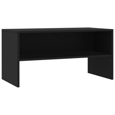 Vidaxl Tv Cabinet 80X40x40 Cm Engineered Wood Black
