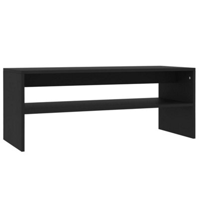 B&Q -  Coffee Table Black 100X40X40 Cm Engineered Wood