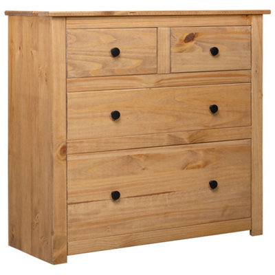 Vidaxl Sideboard 80X40X83 Cm Pinewood Panama Range from B&Q