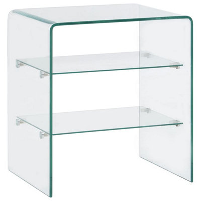 B&Q -  Coffee Table 50X40X56 Cm Tempered Glass
