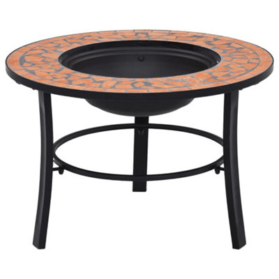 Vidaxl Mosaic Fire Pit Terracotta 68Cm Ceramic from B&Q