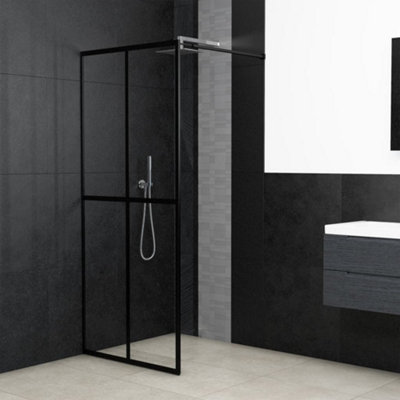Vidaxl Walk-In Shower Screen Clear Tempered Glass 80X195 Cm