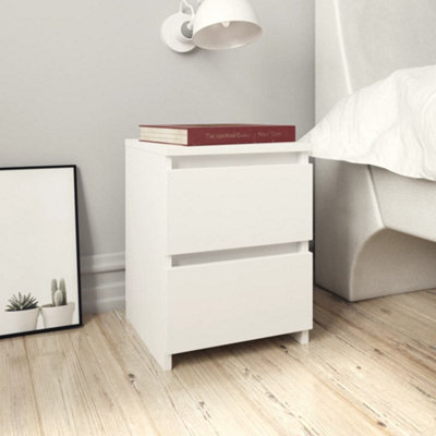 Vidaxl Bedside Cabinet White 30X30X40 Cm Engineered Wood from B&Q