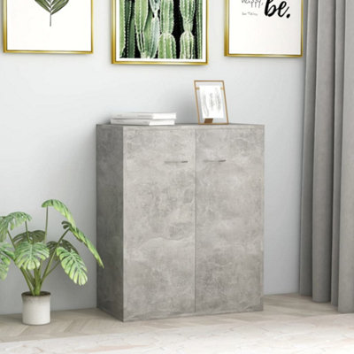Vidaxl Sideboard Concrete Grey 60X30X75 Cm Engineered Wood from B&Q