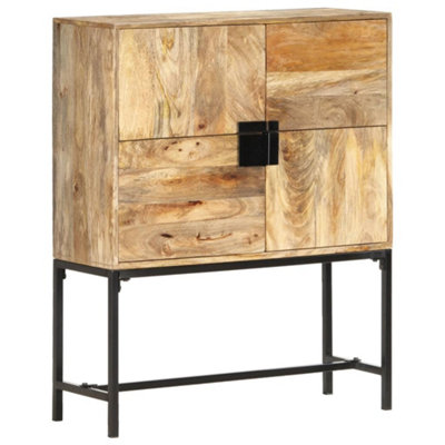 B&Q -  Highboard 80X30X100 Cm Solid Mango Wood