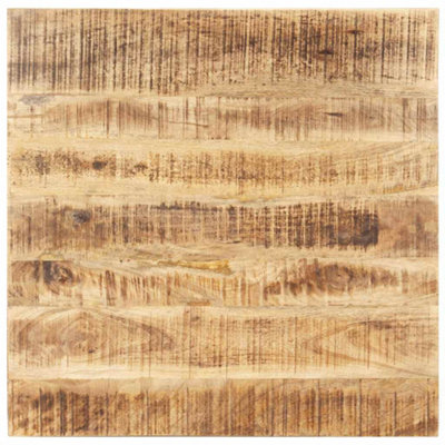 B&Q -  Table Top Solid Mango Wood 15-16 mm 80X80 Cm