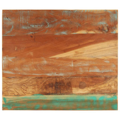 Vidaxl Rectangular Table Top 70X80 Cm 25-27 mm Solid Reclaimed Wood