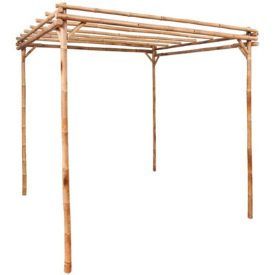 Vidaxl Pergola Bamboo 170X170X220 Cm from B&Q