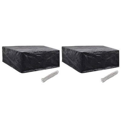 B&Q -  Garden Furniture Covers 2 Pcs 10 Eyelets 260X260X90 Cm Garden Furniture Covers