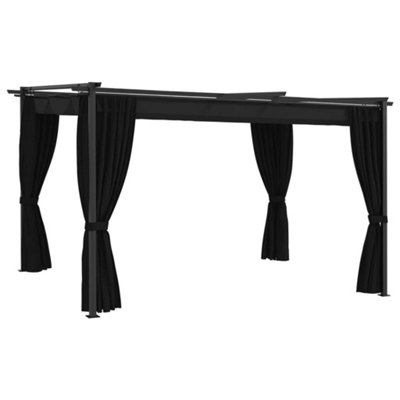 Vidaxl Gazebo 4X3 M Anthracite from B&Q