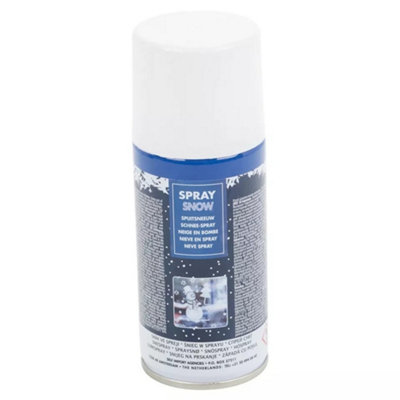 Urbn-Living 150Ml Fake Snow Spray With Stencil Festive Christmas Craft Decoration from B&Q