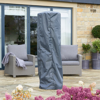 Pacific Lifestyle Platinum Aerocover Cylinder Breathable Lightweight Polyester Garden Heater Aerocover from B&Q