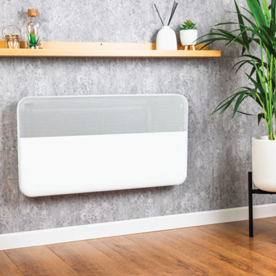 TCP 2000W Convection Panel Heater, Slim White Design, Fast Heat, Digital Thermostat, 24H Timer, Weekly Program, Quiet, Energy Efficient, Wall Mounted or Freestanding Electric Heater - Image 6