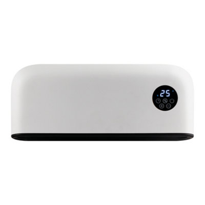 Tcp Smart Downflow Ceramic Wall Mounted Heater 2000W, Ideal For Bathrooms And Rooms Small