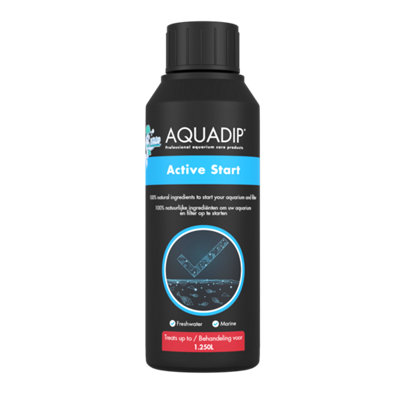 B&Q -  Aquadip Active Start Aquarium Bacteria Booster For Filter Maturation 250Ml