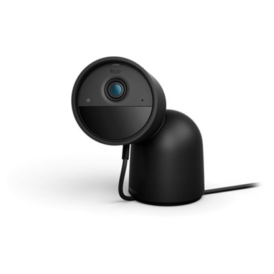 Philips Hue Secure Wired Desktop Camera Black from B&Q