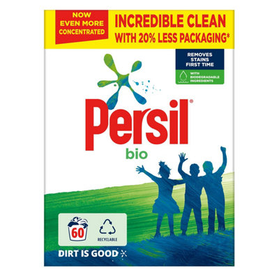 Persil Bio Washing Powder With Biodegradable Ingredients60 Washes from B&Q